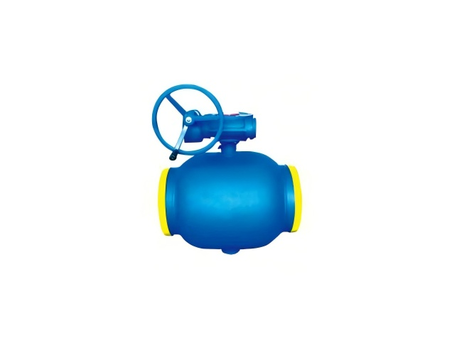 Heating fully welded floating ball valve