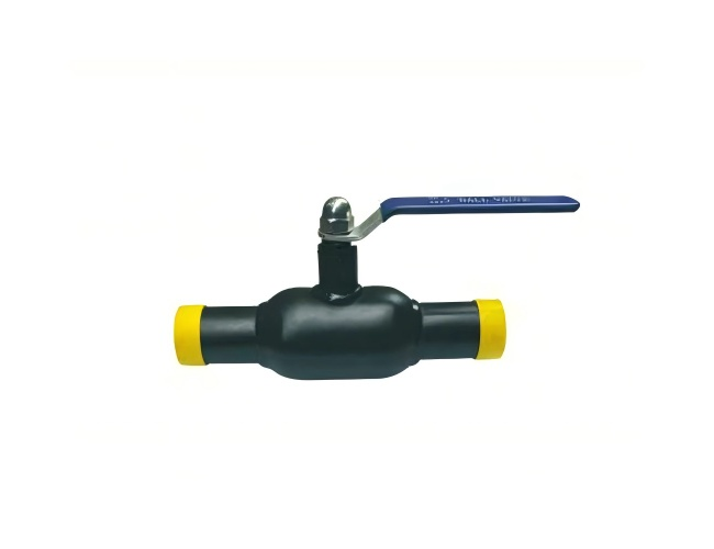 Fully welded steel ball valve