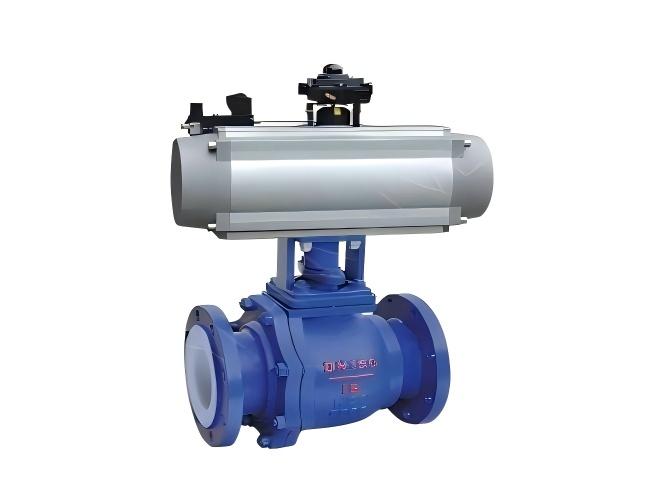 Pneumatic Fluorine-lined Ball Valve (in accordance with Chinese National Standards)