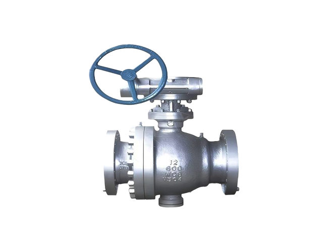 Flange-mounted Worm Gear Fixed Ball Valve