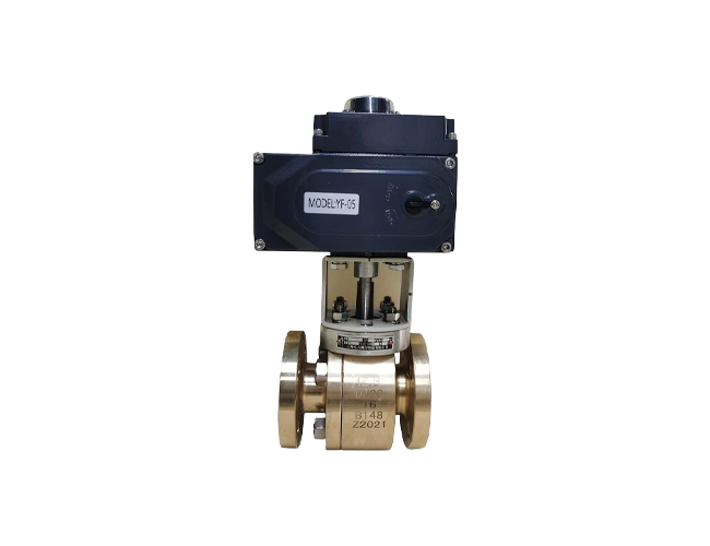 Electric Copper Ball Valve