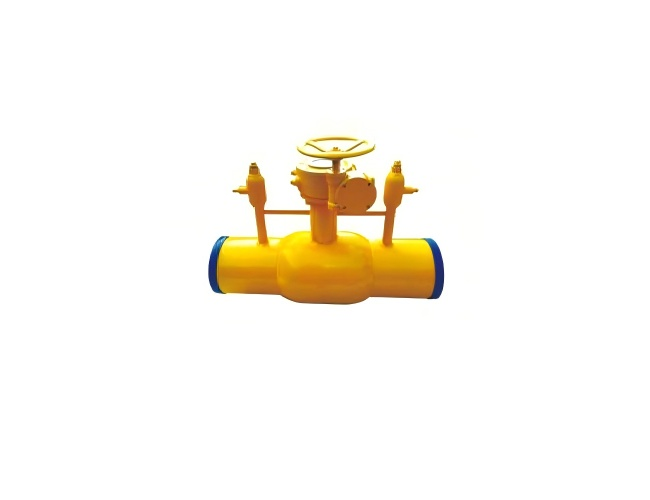 Direct-buried blow-off ball valve