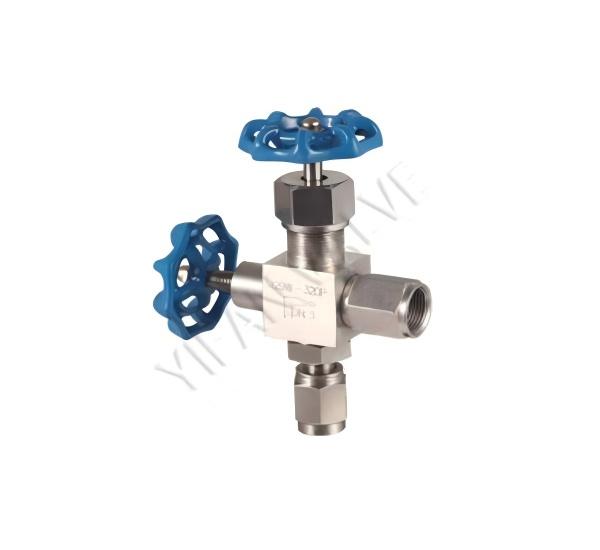 Pressure gauge stop valve