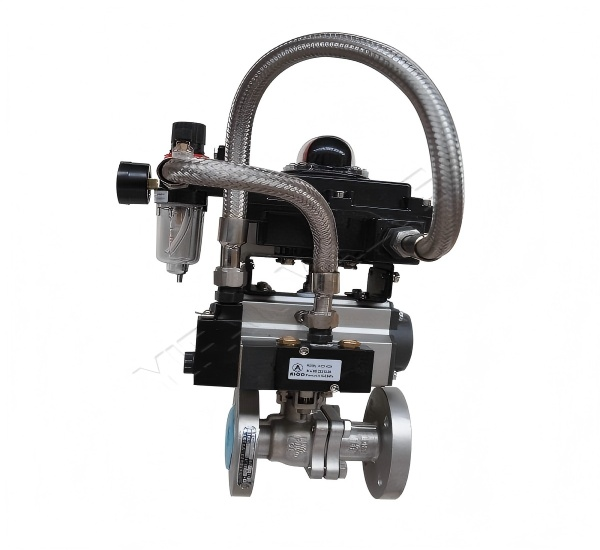 Pneumatic Flange Ball Valve