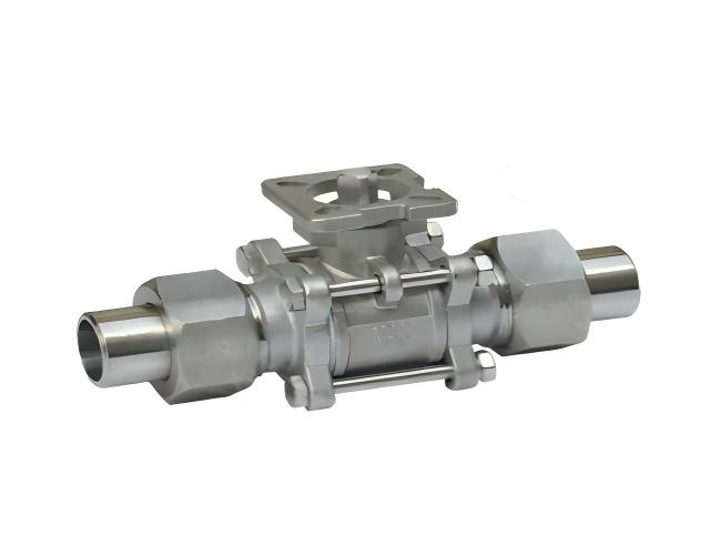 Three-piece - Butt-welding Union High Platform Ball Valve