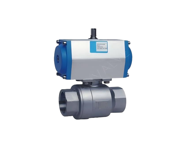 Pneumatic Internal Thread Two-piece Ball Valve