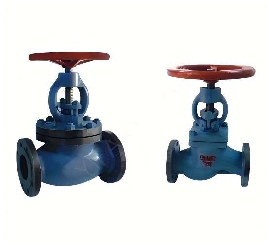 Chlorine-specific globe valve/control valve