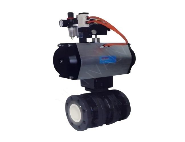Pneumatic Ceramic Ball Valve