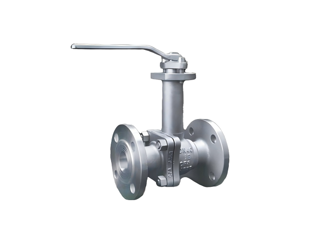 Low - temperature stainless steel ball valve