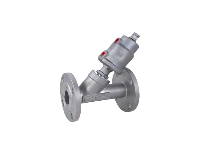 YFF3 Flange-type Pneumatic Angle Seat Valve