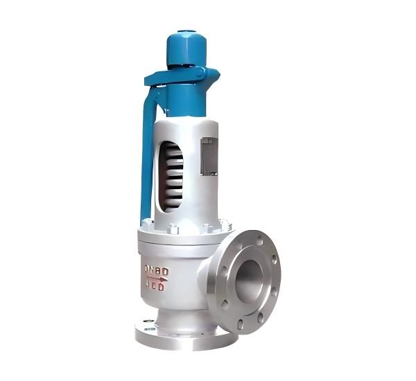High-pressure flange with wrench full-lift safety valve