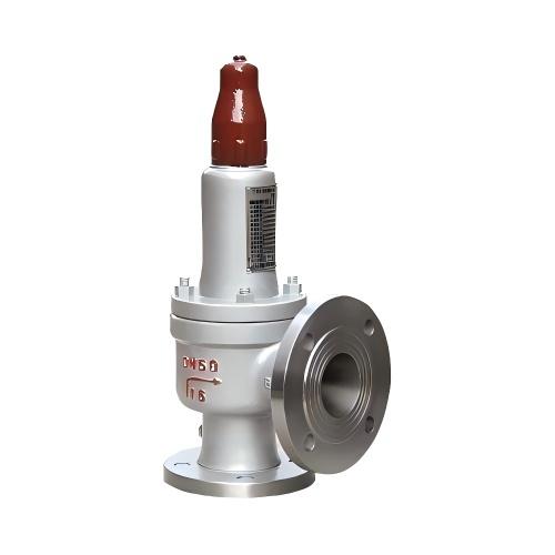 Angle - type safety return valve