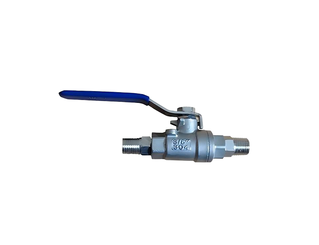 External Thread Two-piece Ball Valve