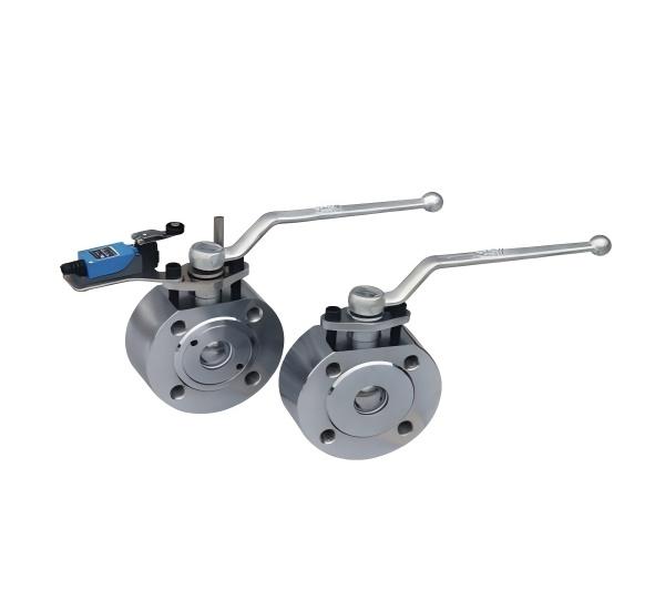 Ultra-thin opening and closing signaling ball valve