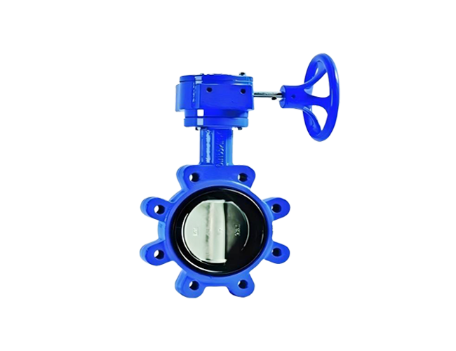 Wafer Type Worm Gear Operated Soft Sealing Butterfly Valve