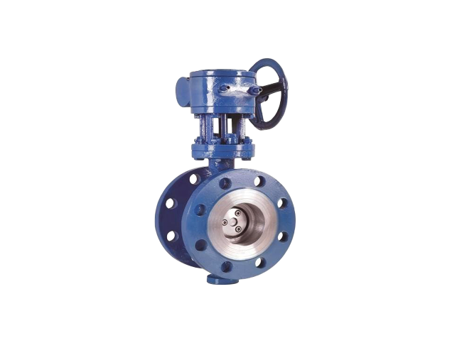 Triple eccentric sealed butterfly valve