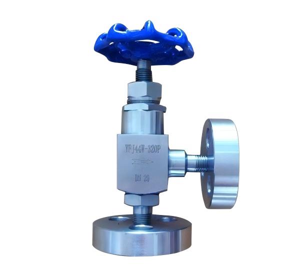 Flange angle globe valve