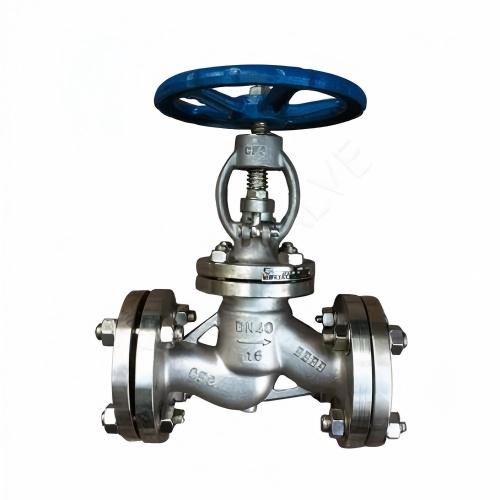 Stainless Steel Globe Stop and Throttle Valve (Including Matching Flanges)