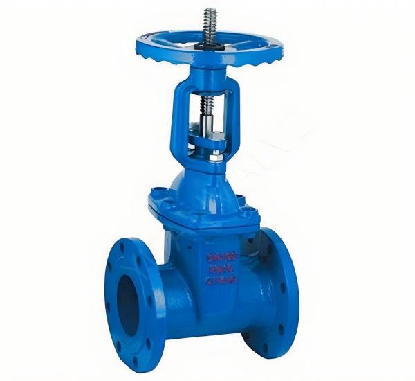 Outside screw elastic seated gate valve