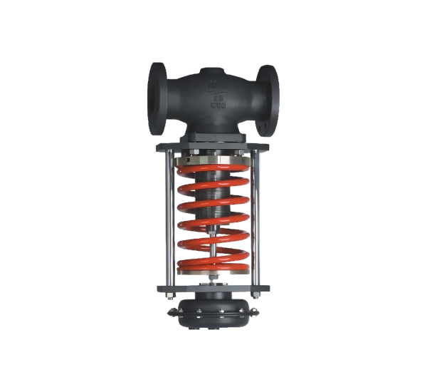 Self-operated pressure control valve