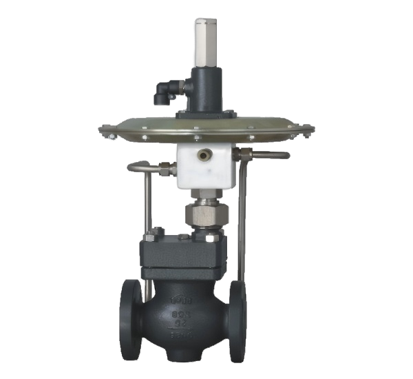 Self-operated micro-pressure control valve