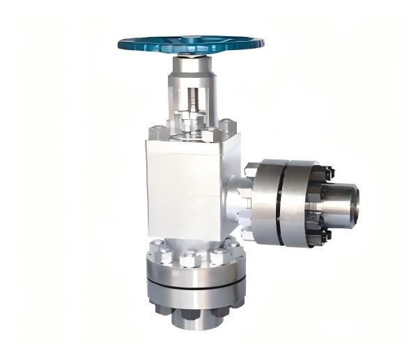 Flange Connected Angle Throttle Globe Valve