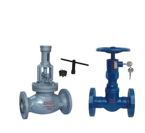 Locking regulating valve