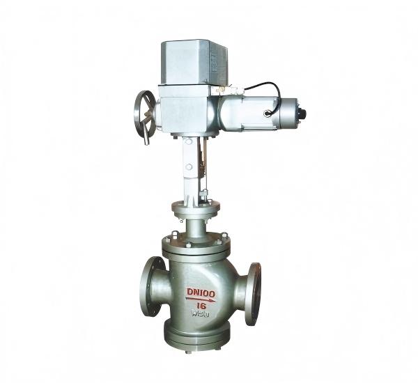 Electric single-seat/double-seat regulating valve