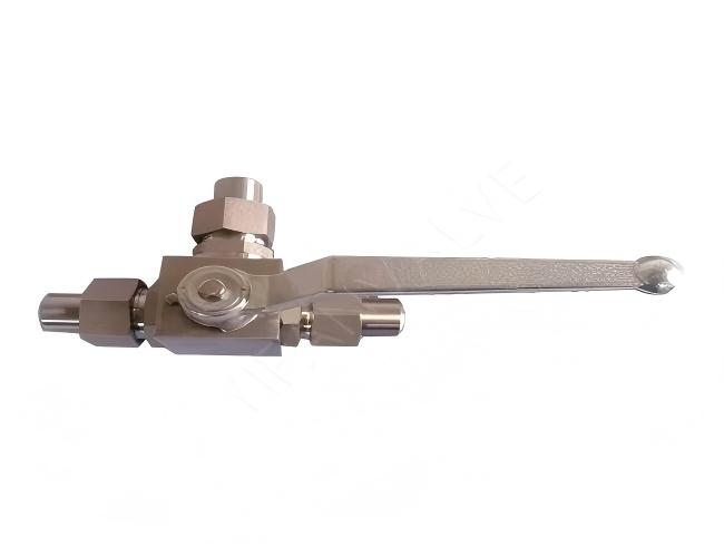Welded Three-way Ball Valve
