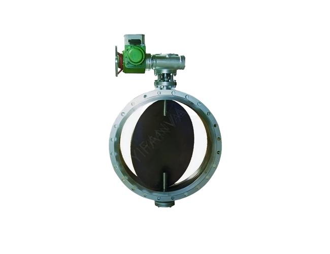 Flange-mounted Electric Ventilation Butterfly Valve