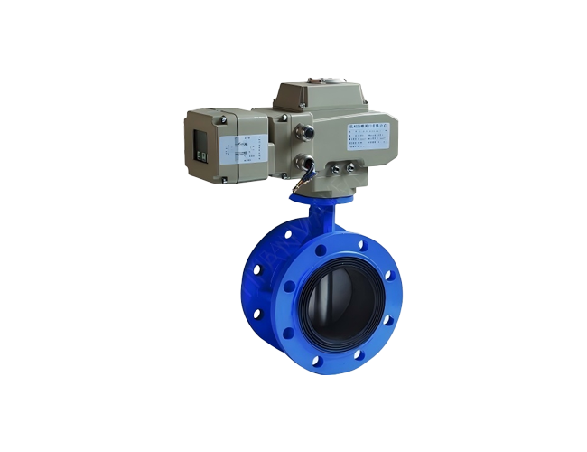Flange-mounted Electric Control Butterfly Valve