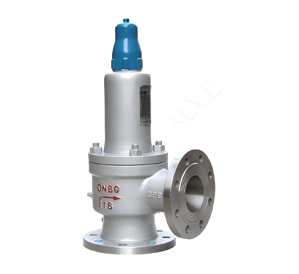 Flanged micro-lift enclosed safety valve