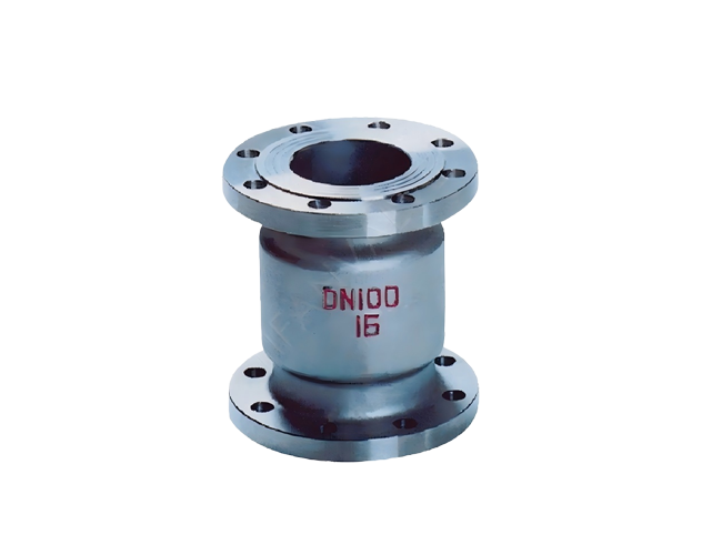 Vertical check valve