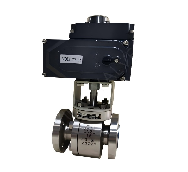 Electric Flange Ball Valve