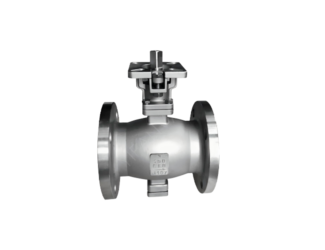 High Platform Flange V-ball Valve