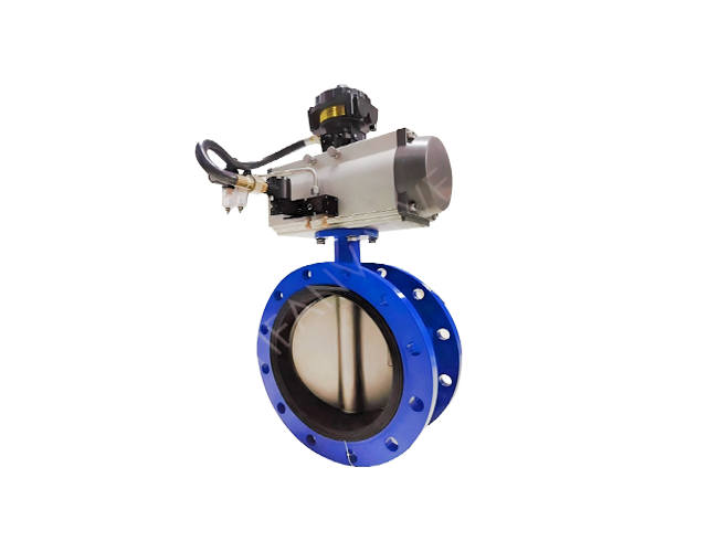 Pneumatic Flange Soft-sealed Butterfly Valve
