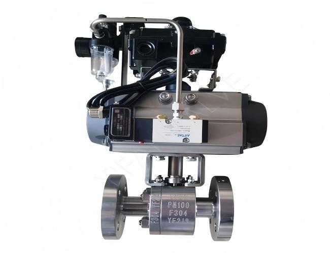 Pneumatic High-pressure Ball Valve