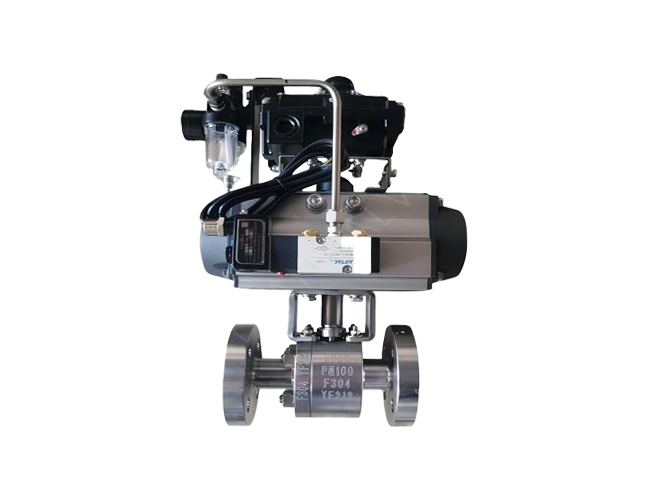 Pneumatic High-pressure Ball Valve