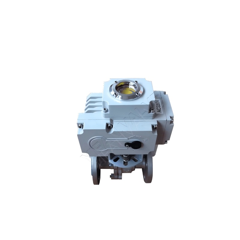 Electric Flange Adjusting Ball Valve