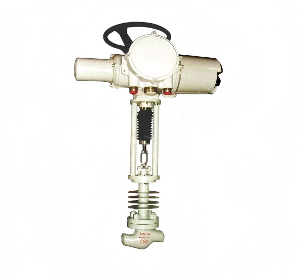 Electric high-pressure differential regulating valve